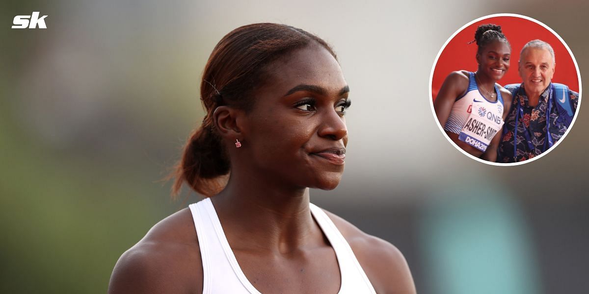 Dina Asher-Smith has announced that she has parted ways with her coach John Blackie.