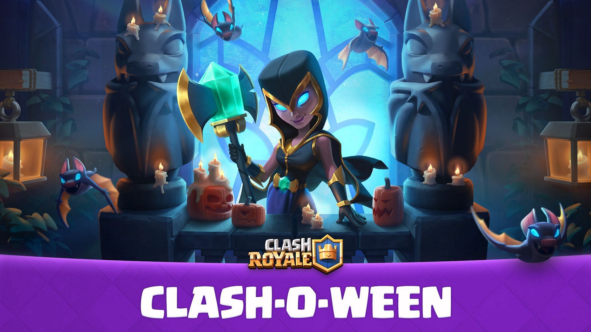 clash royale clash-o-ween banner