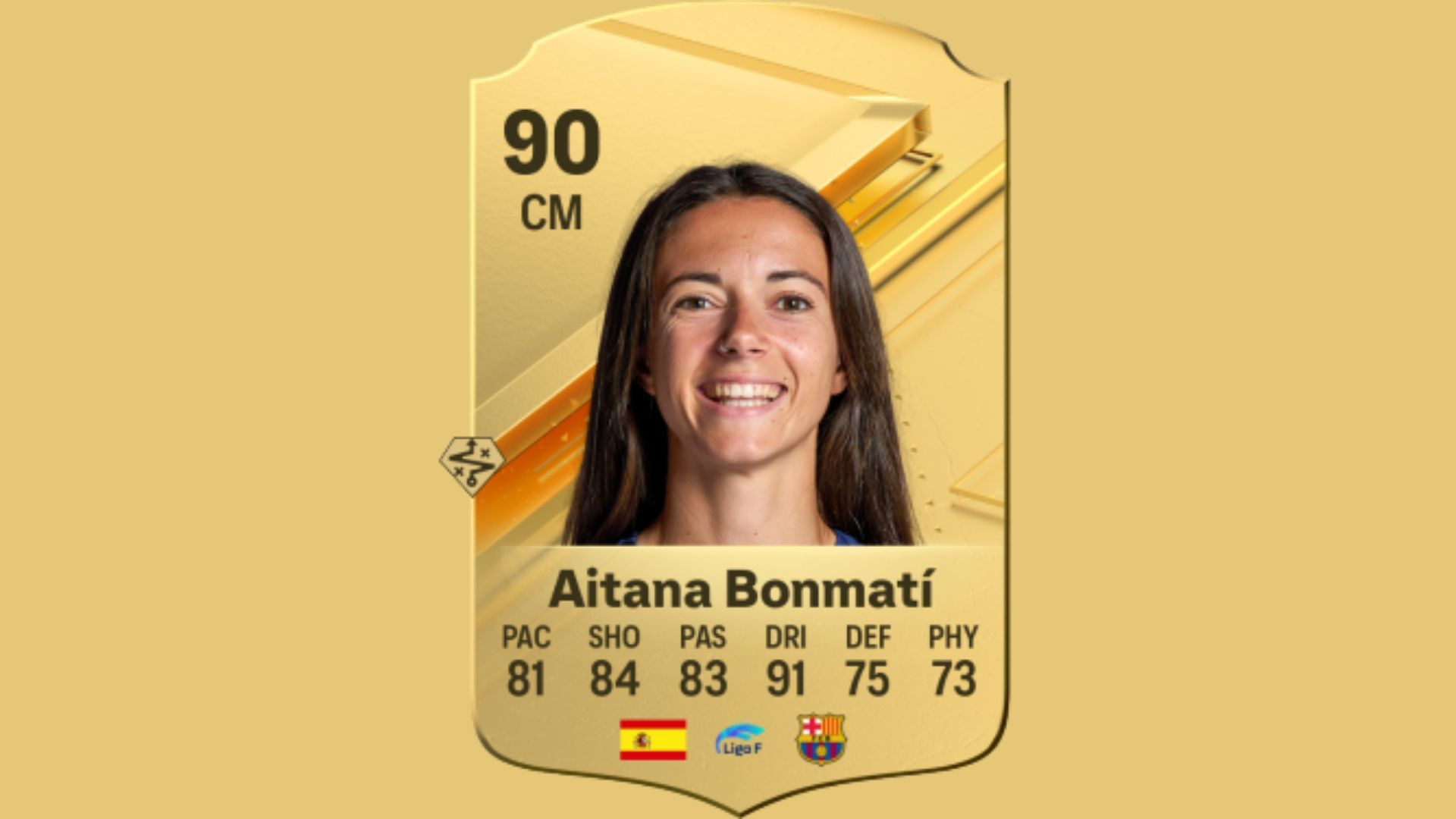 Aitana Bonmati in EA FC 24 (image via EA Sports)