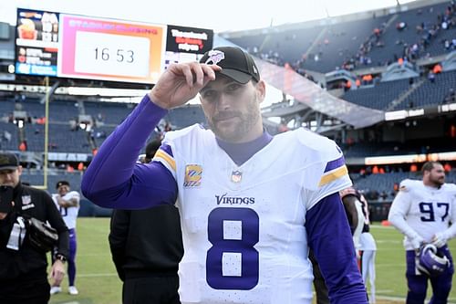 Kirk Cousins during Minnesota Vikings v Chicago Bears