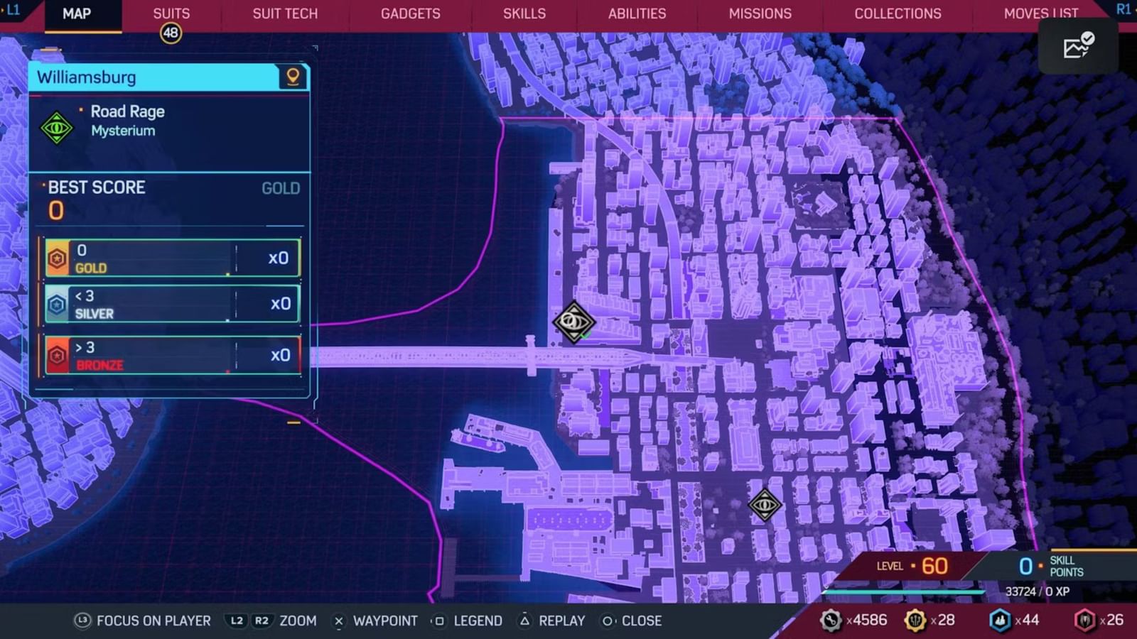 Marvel's Spider-Man 2 all Mysterium Challenges location guide and rewards