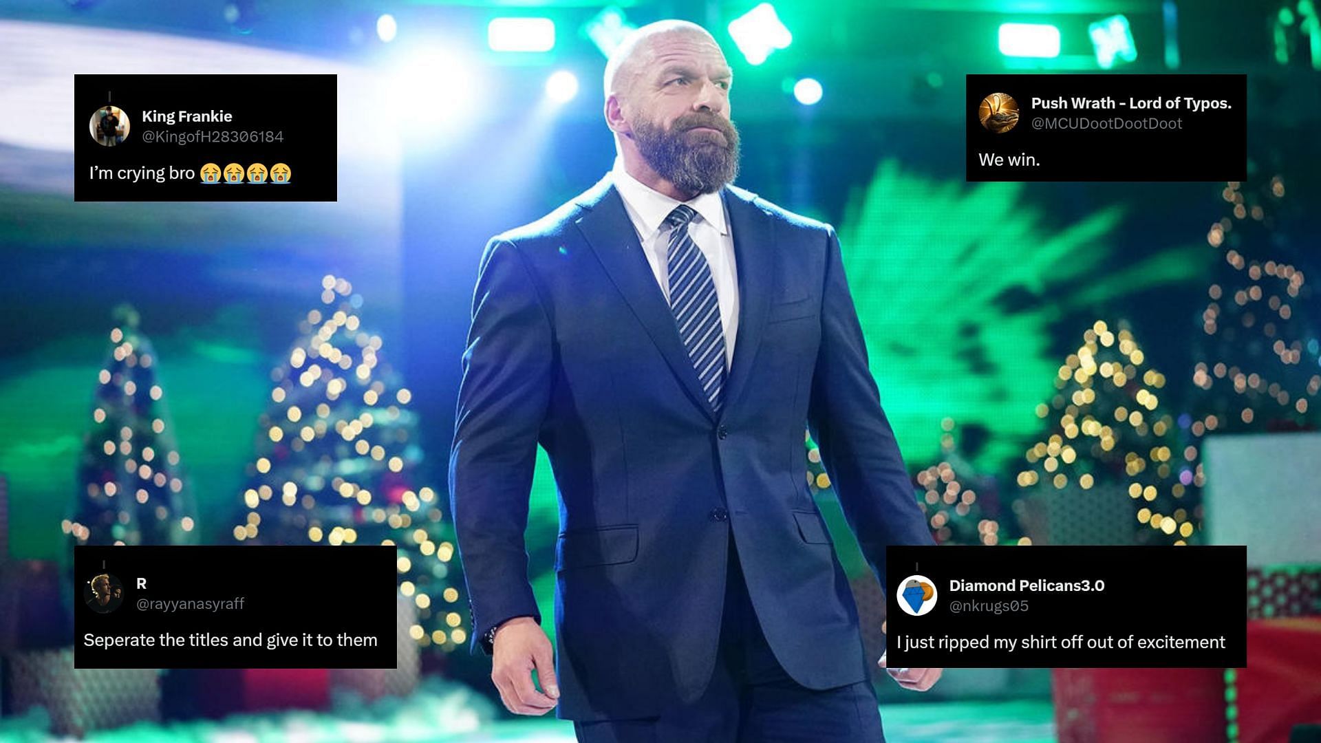 Triple H is the Chief Content Officer of WWE!