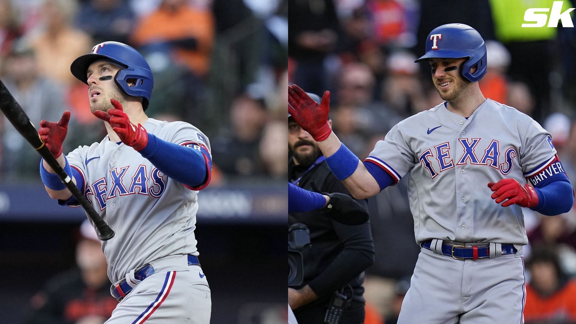 Mitch Garver reflects on grand slam heroics in Rangers lead extending ALDS win against Orioles