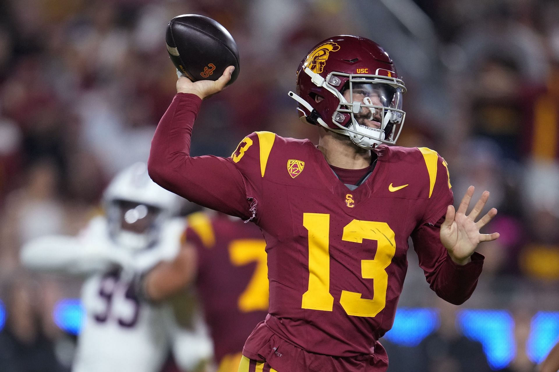 Which NFL game will decide who gets USC's Caleb Williams?