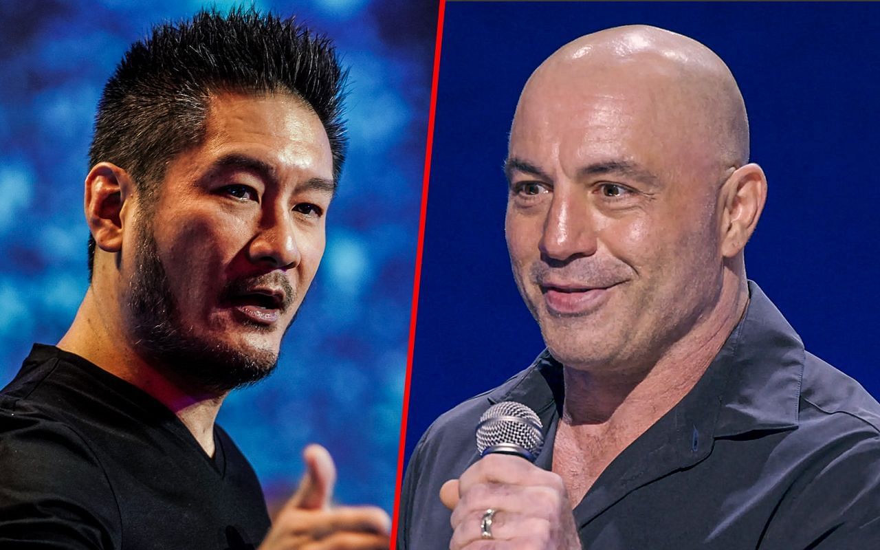 Chatri Sityodtong (L) and Joe Rogan (R) | Photo credit: ONE Championship