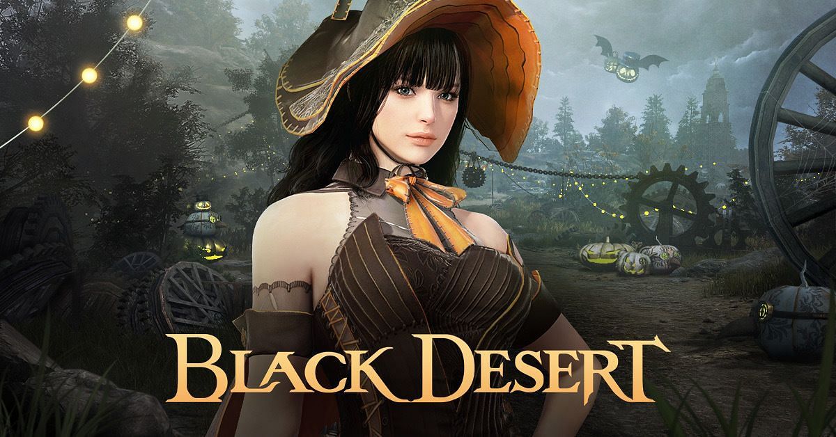 A character from Black Desert in the Halloween 2023 key art