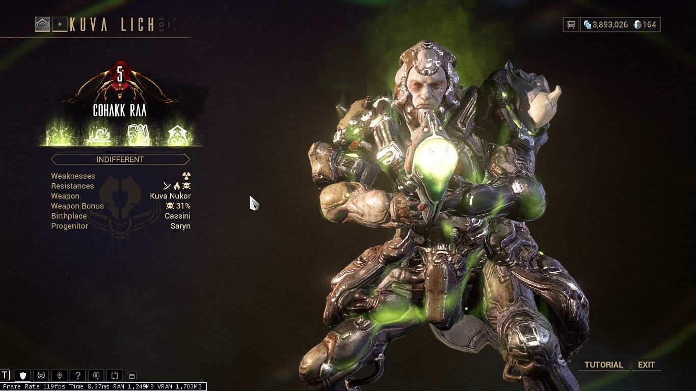 Kuva Nukor can be obtained by defeating Liches. (Image via Reddit)