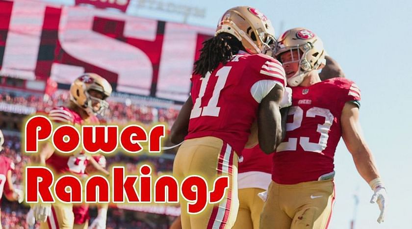 Calculating Power Rankings - 2023 NFL Season