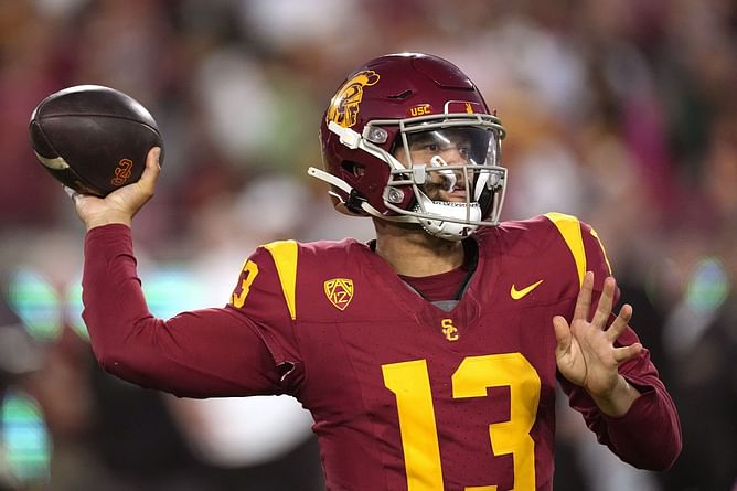 USC QB Caleb Williams impressed by NFL superstar Jalen Ramsey's pick-six attempt shares glimpses of the play in his latest IG post