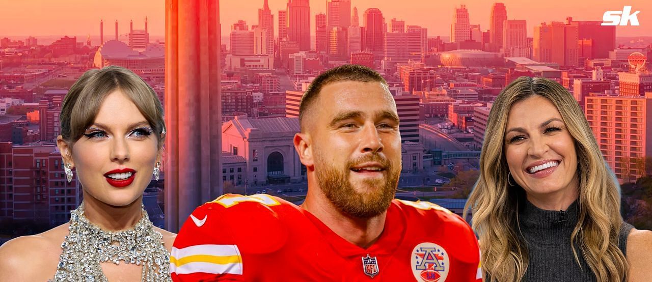 Erin Andrews has a made a plea to Taylor Swift and Travis Kelce. 