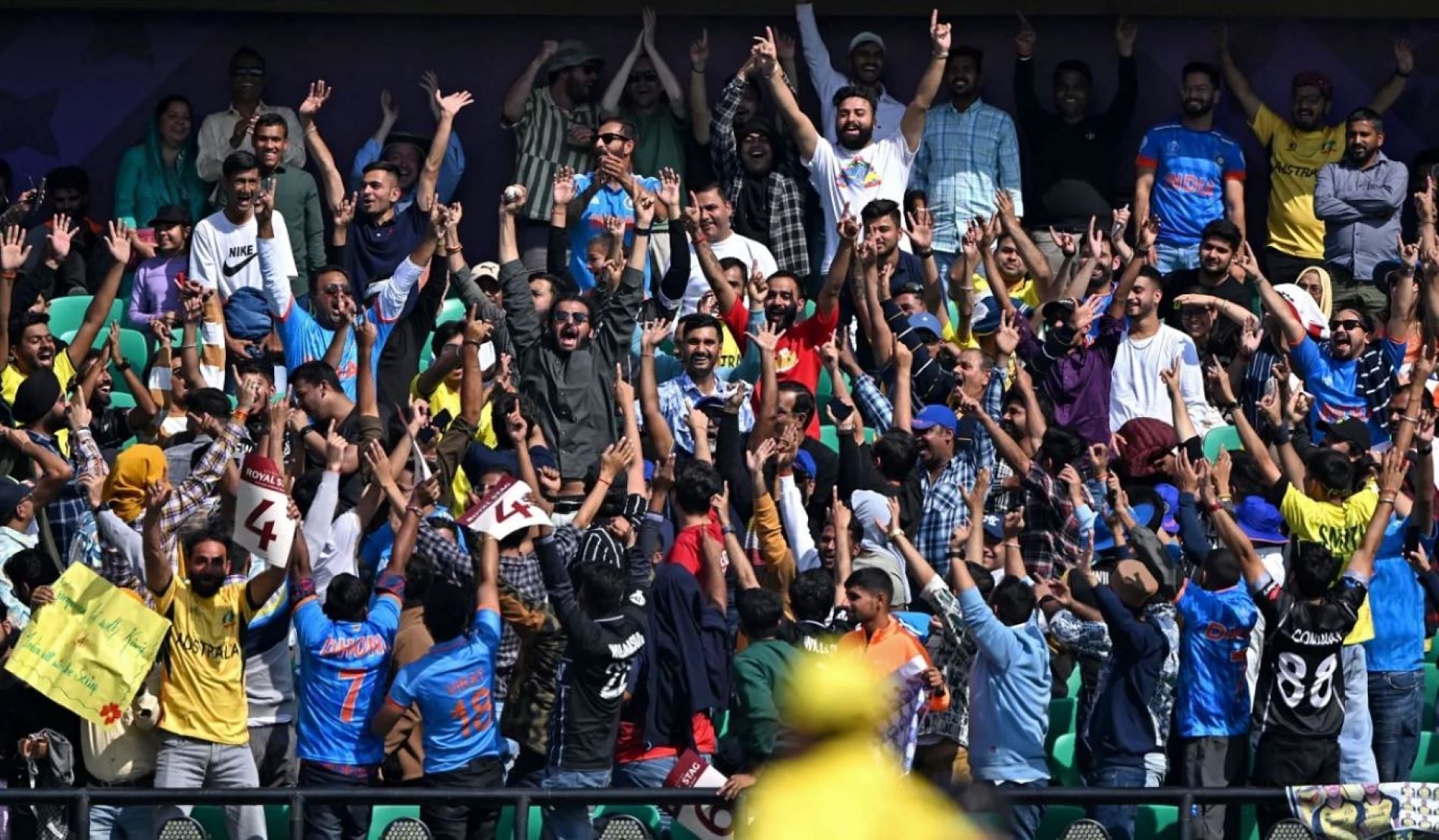 The crowd in Dharamsala witnessed arguably the match of the tournament.