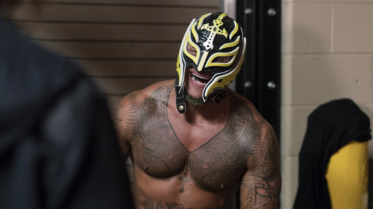 Rey Mysterio clicked backstage in WWE
