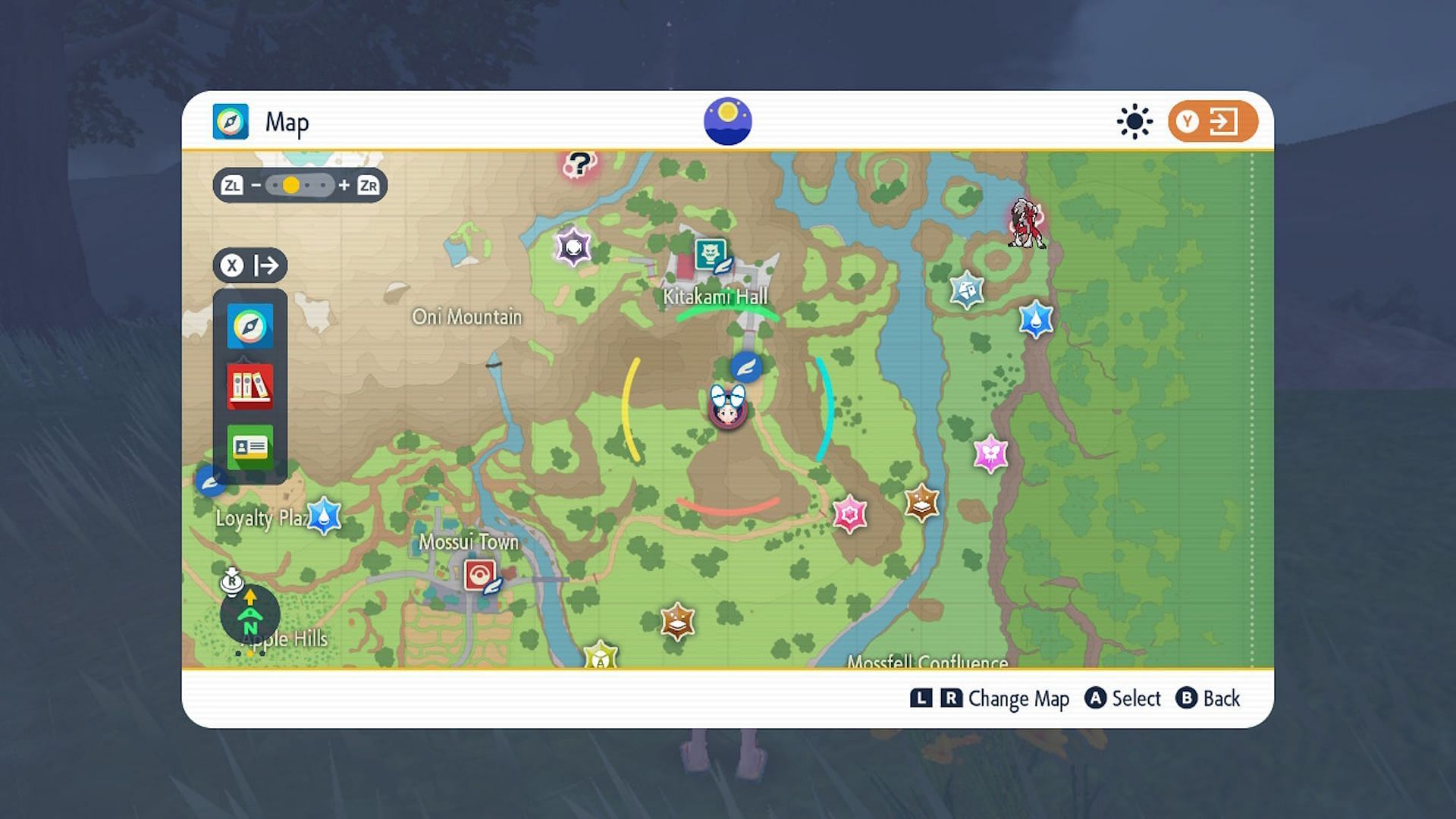 This is where you can go if you have The Teal Mask DLC (Image via Game Freak)