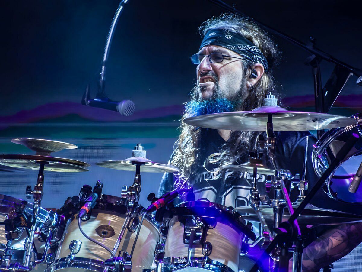 A still of Mike Portnoy (Image via Germ&aacute;n Rojas)