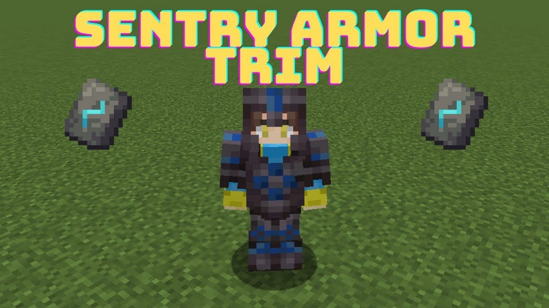 Sentry armor trims have a particularly interesting geometric design (Image via FoxTroTGable/YouTube)