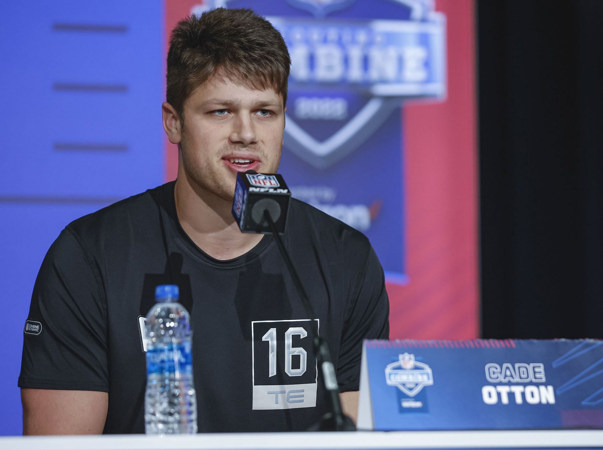 Cade Otton at NFL Combine