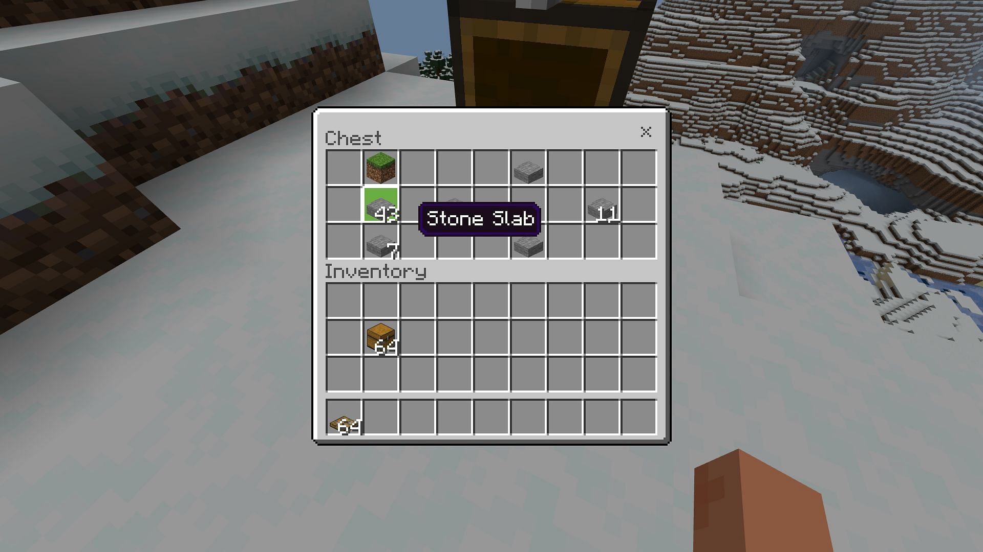 You can quickly shift items from storage blocks to inventory and back in Minecraft. (Image via Mojang)