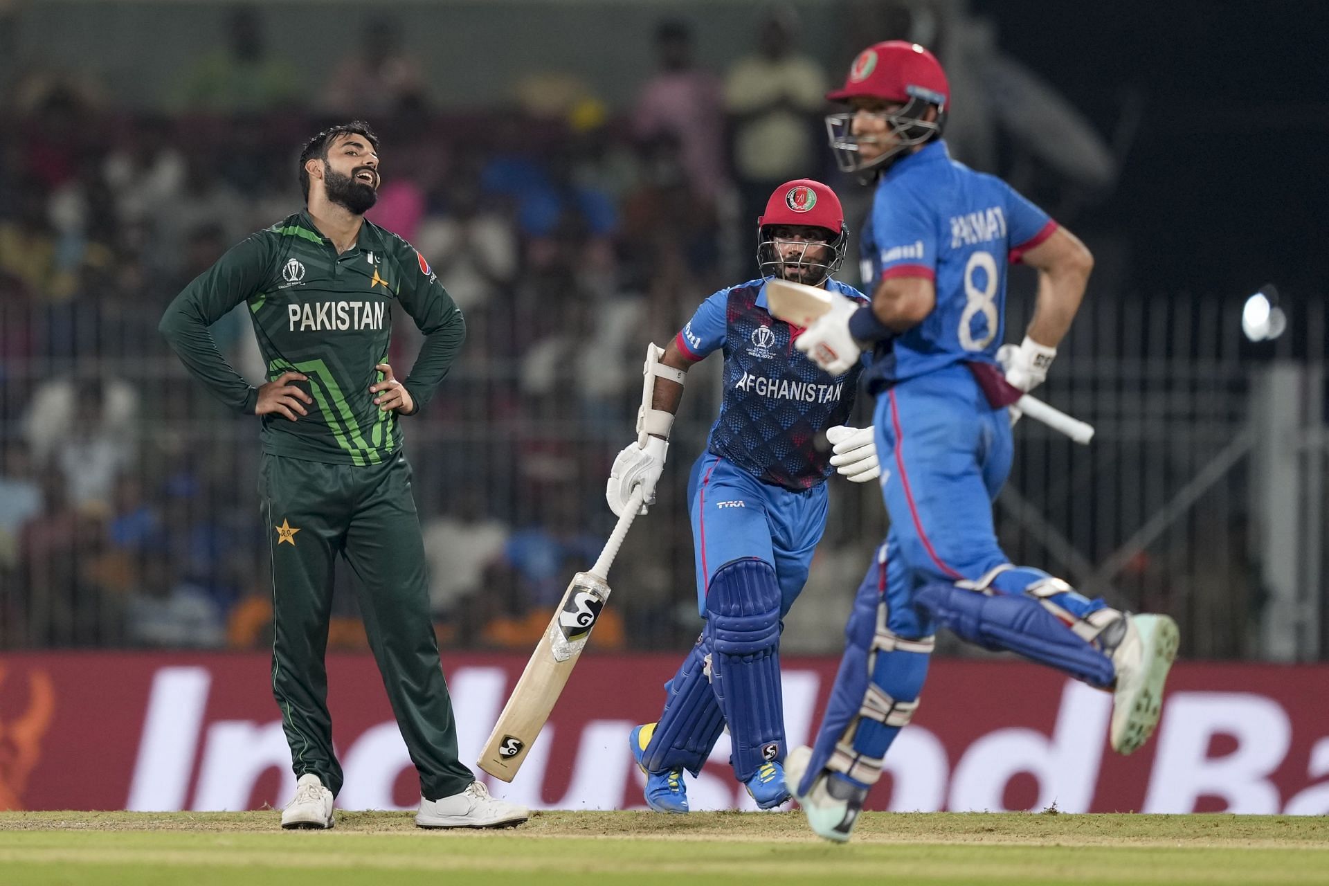 The Pakistan spinners failed to pick up a wicket on a spin-friendly track. [P/C: AP]