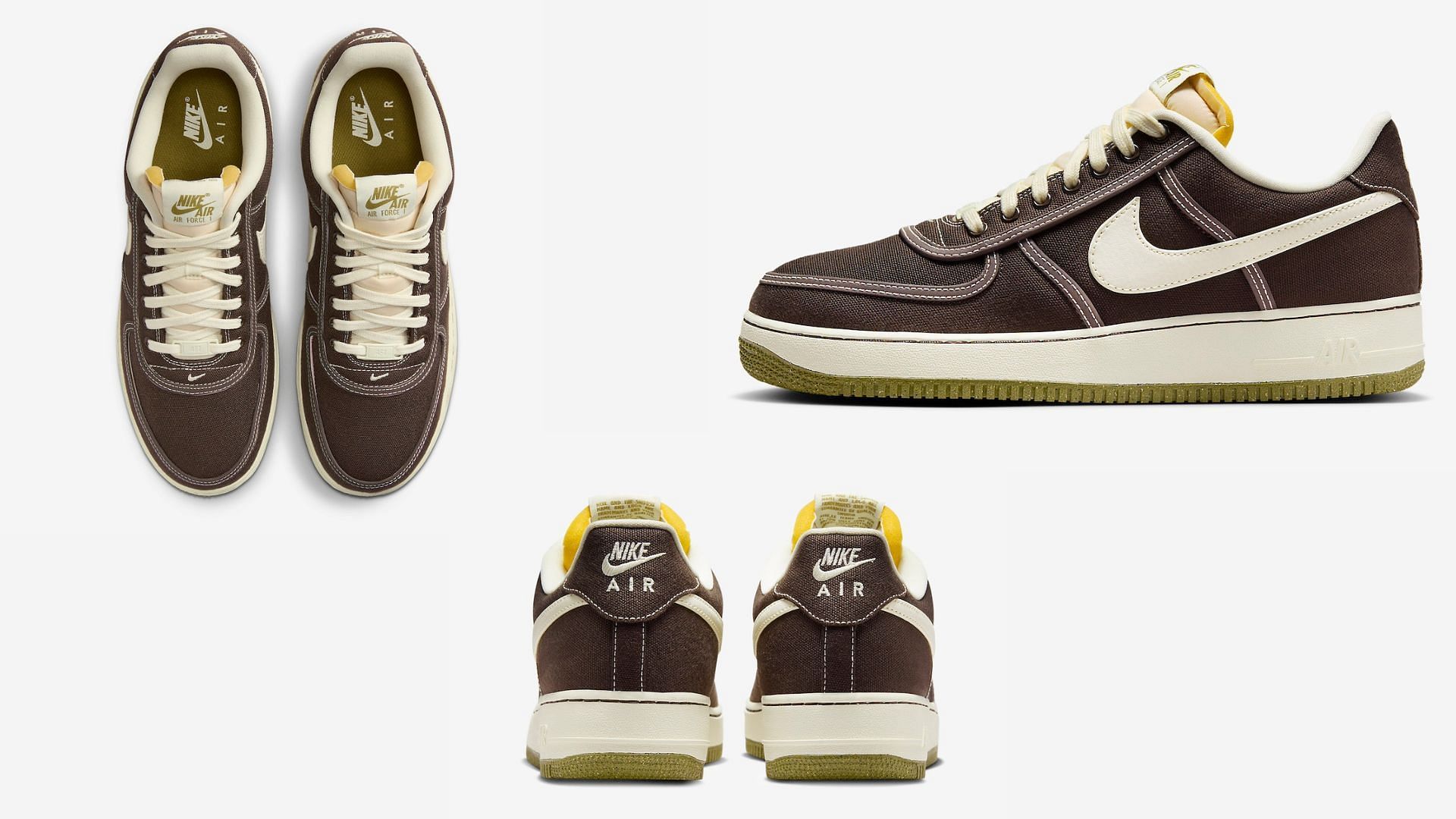 Nike Air Force 1 '07 Premium Low 'Baroque Brown/Army Olive' - size? blog