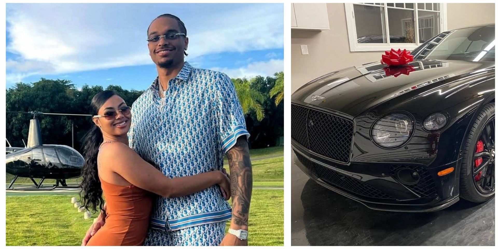 PJ Washington just gifted his fiancee a Bentley Continental GT