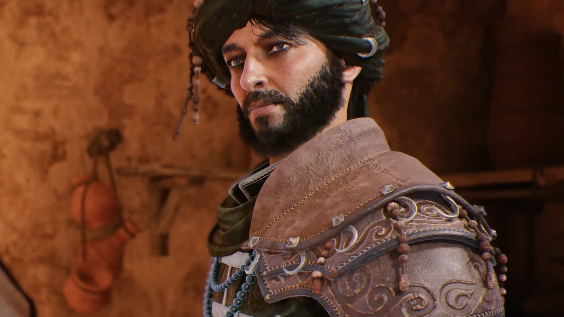 Aladeen Tawfeek plays Ali Ibn Mohammed (Image via Ubisoft)