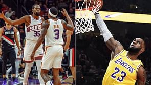 NBA preseason 2023: Phoenix Suns predicted starting lineup against Lakers (October 19)