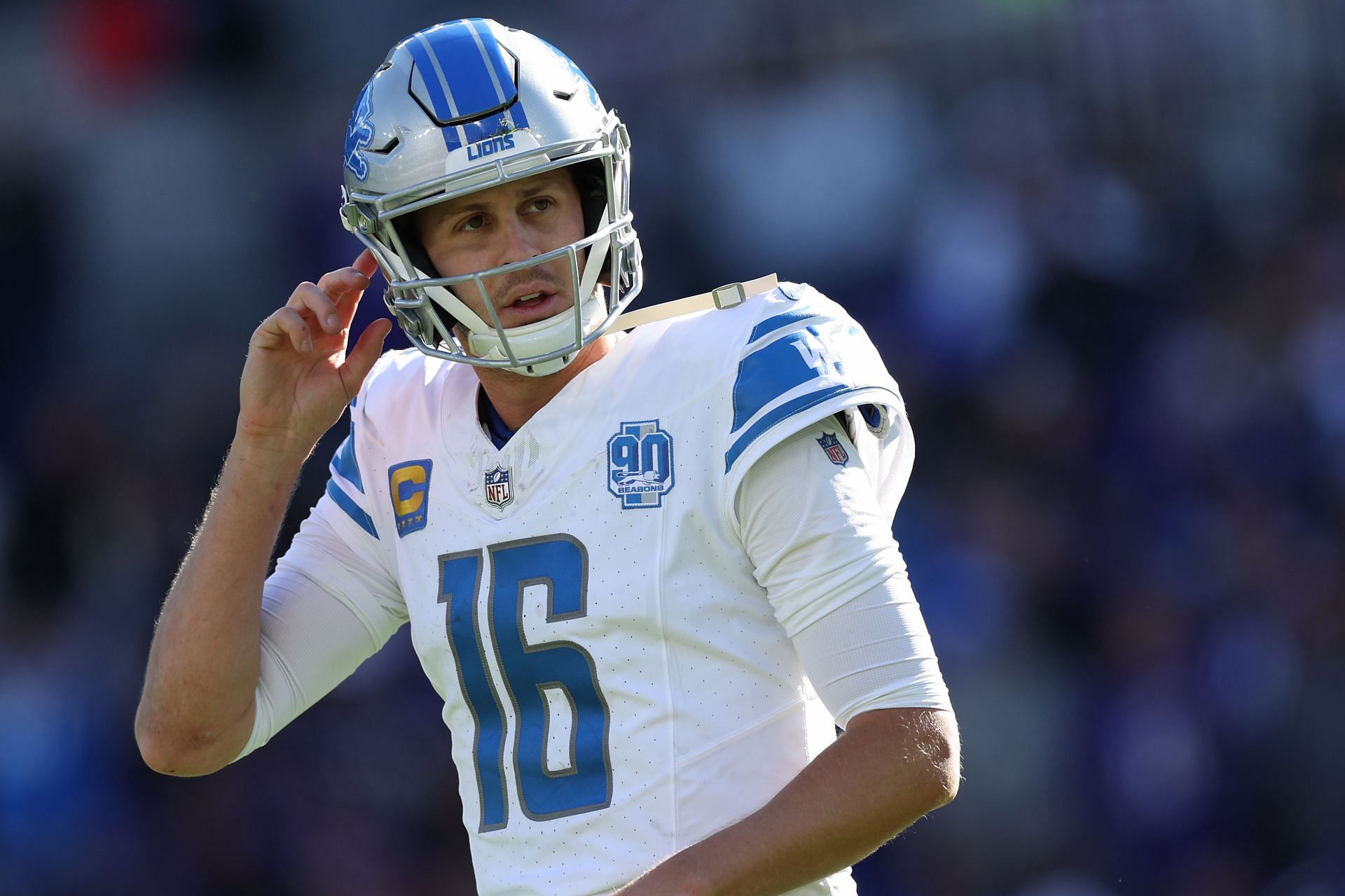 Jared Goff: Detroit Lions v Baltimore Ravens