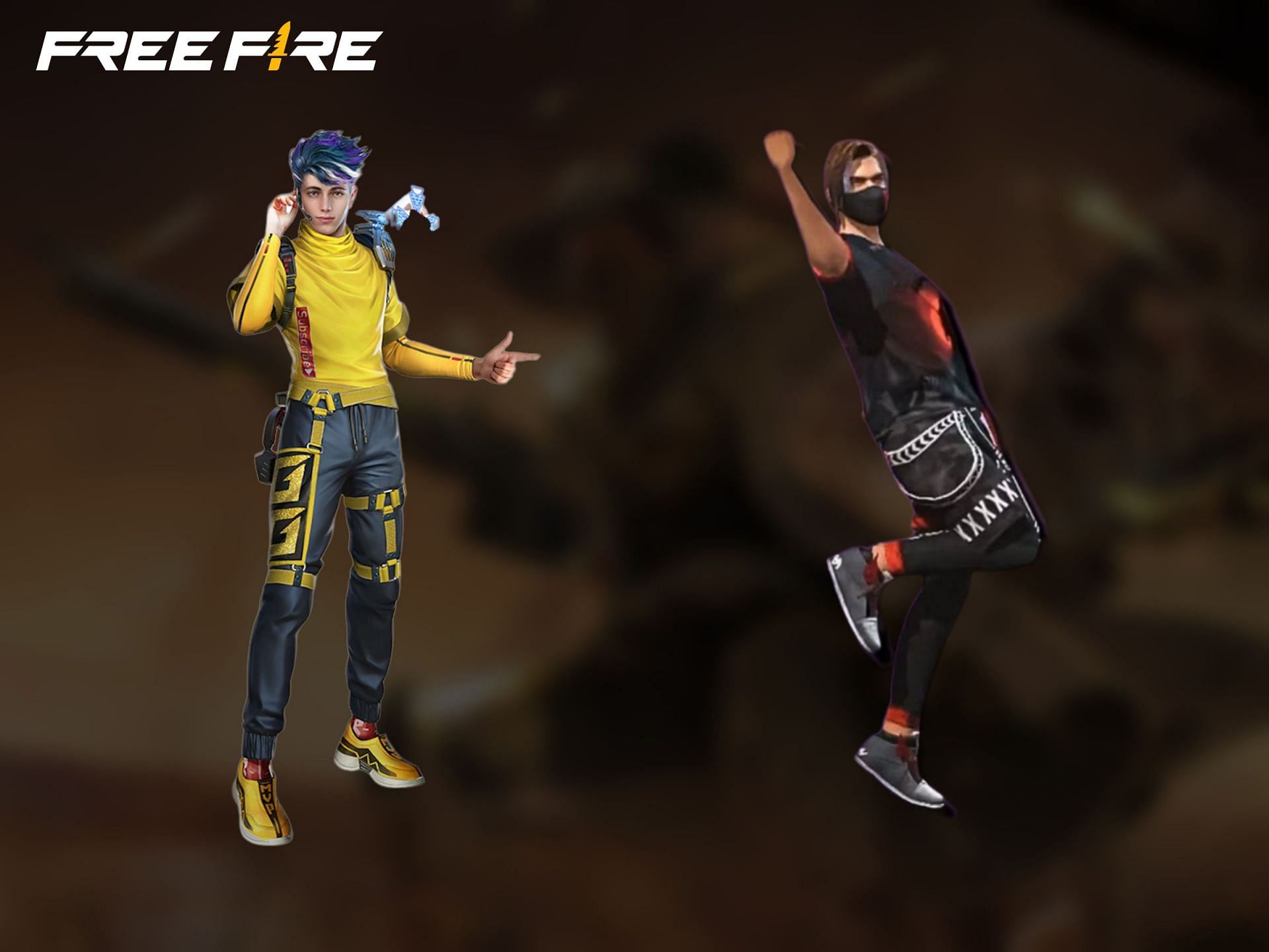 Free Fire redeem codes can give you free characters and emotes (Image via Sportskeeda)