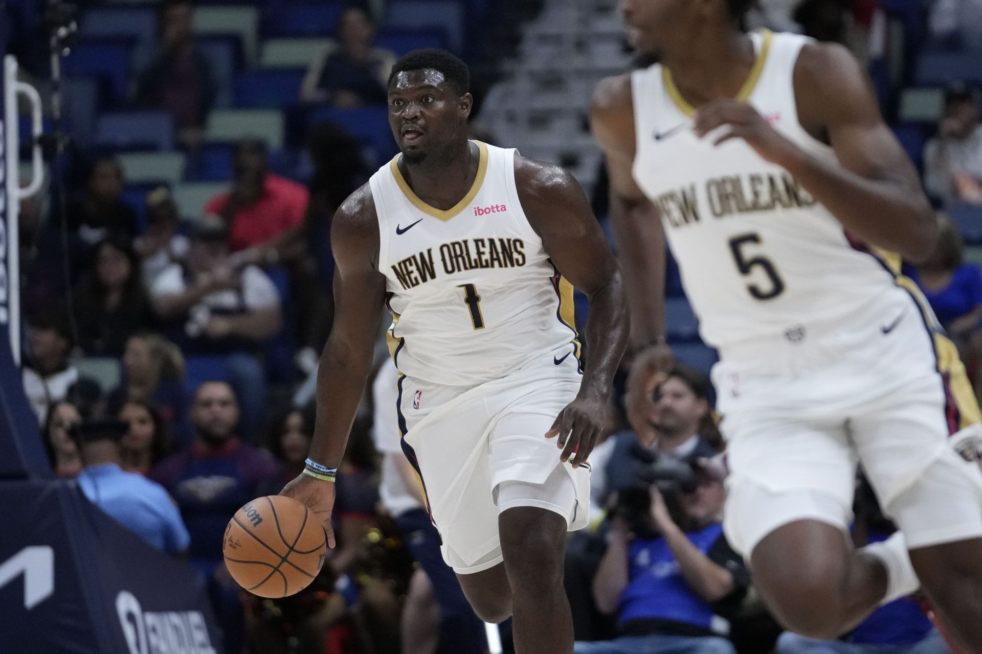 New Orleans Pelicans star forward Zion Williamson