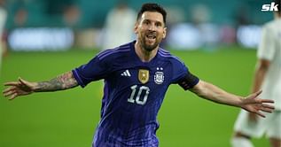 Lionel Messi surpasses ex-Barcelona teammate's record with first-half brace against Peru