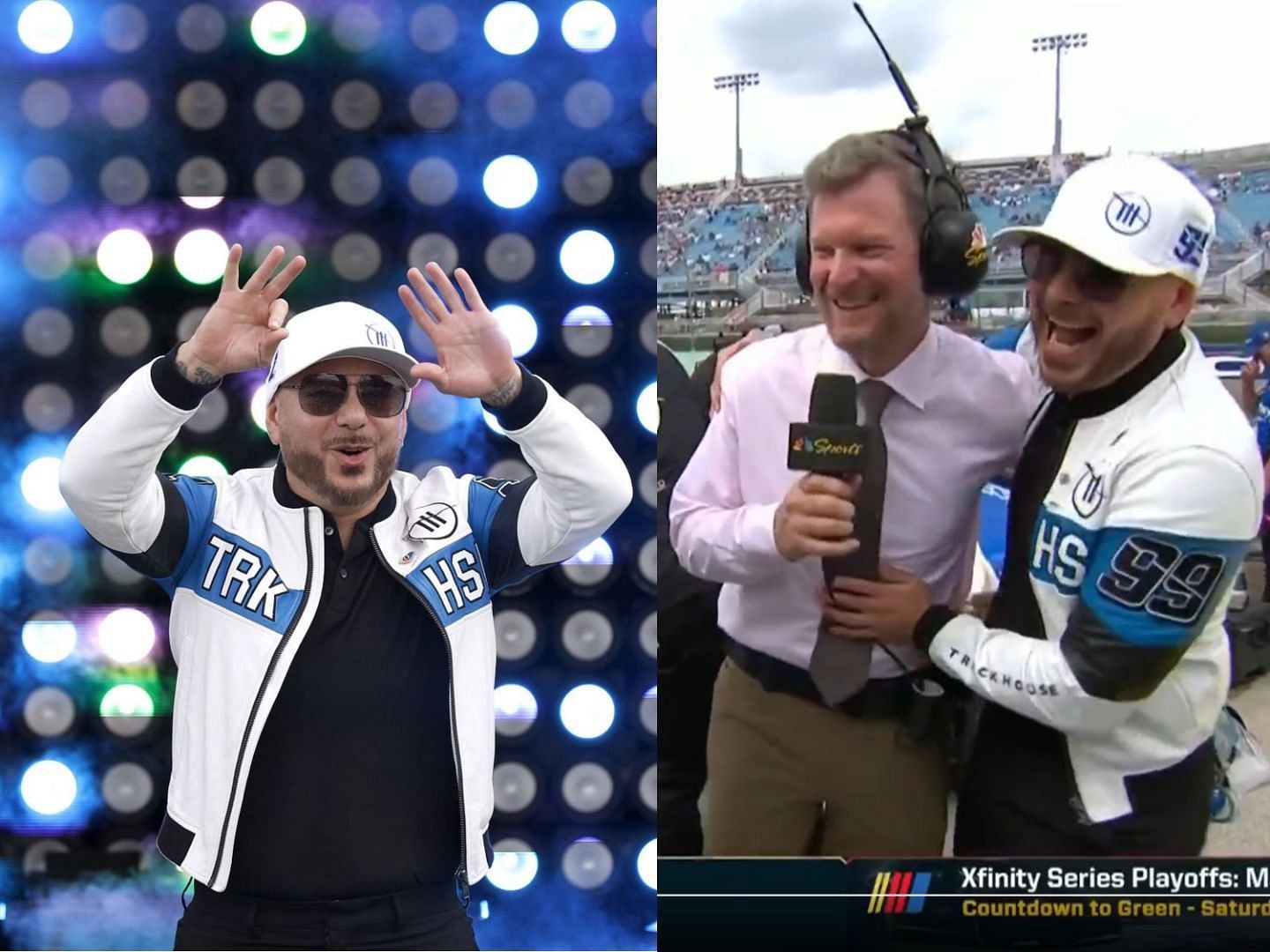 PitBull and Dale Earnhardt Jr