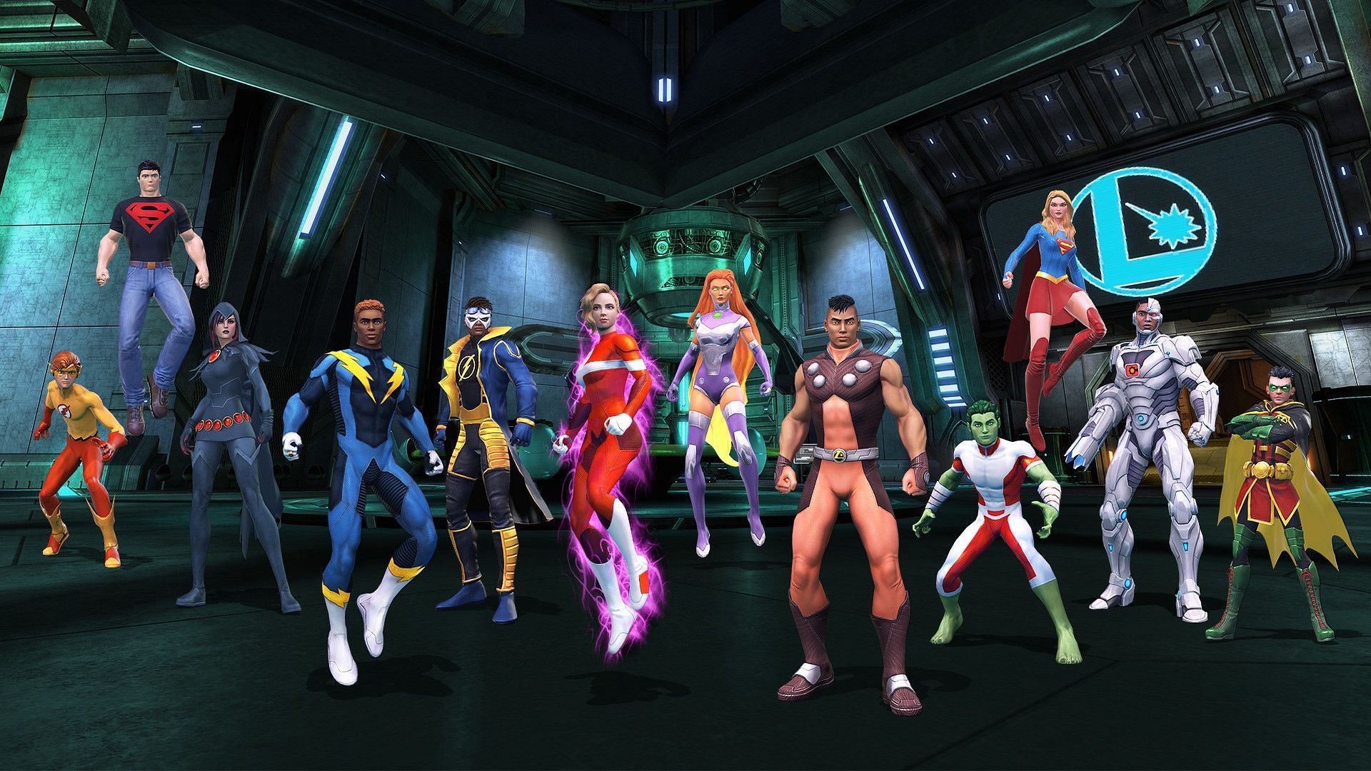 A look at various DC characters (Image via Steam)