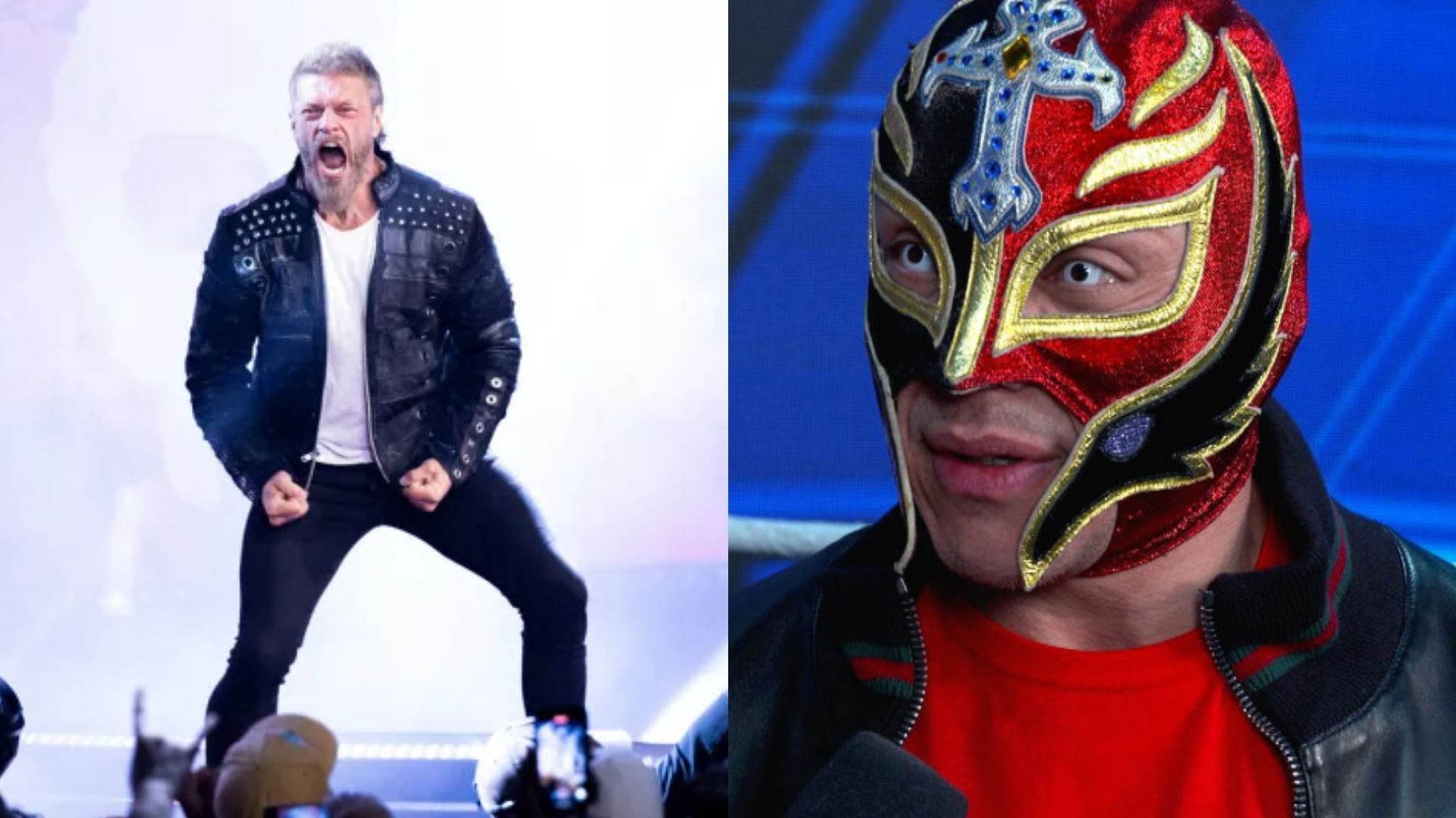 Adam Copeland and Rey Mysterio are WWE Hall of Famers