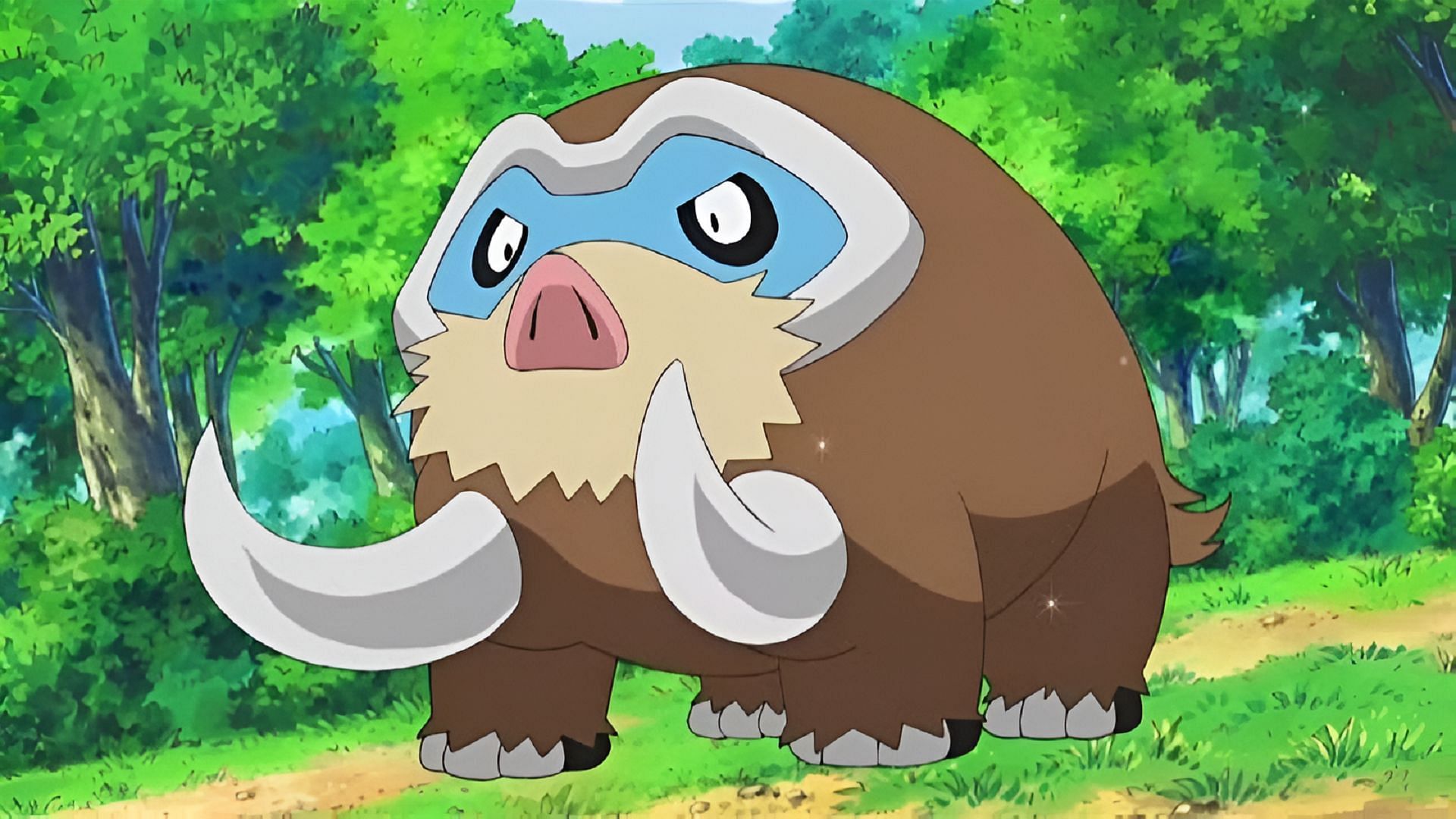 Mamoswine is dangerous enough, and its Shadow Form deals even more Ground/Ice-type damage (Image via The Pokemon Company)