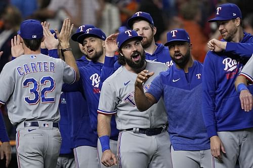 ALCS Rangers Astros Baseball