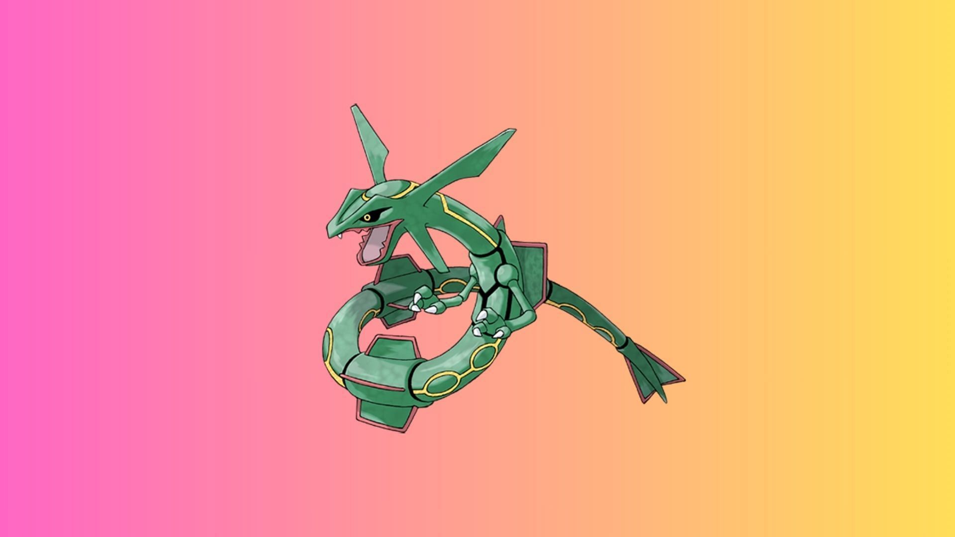 Rayquaza can learn Dragon Ascent (Image via The Pokemon Company/Serebii)