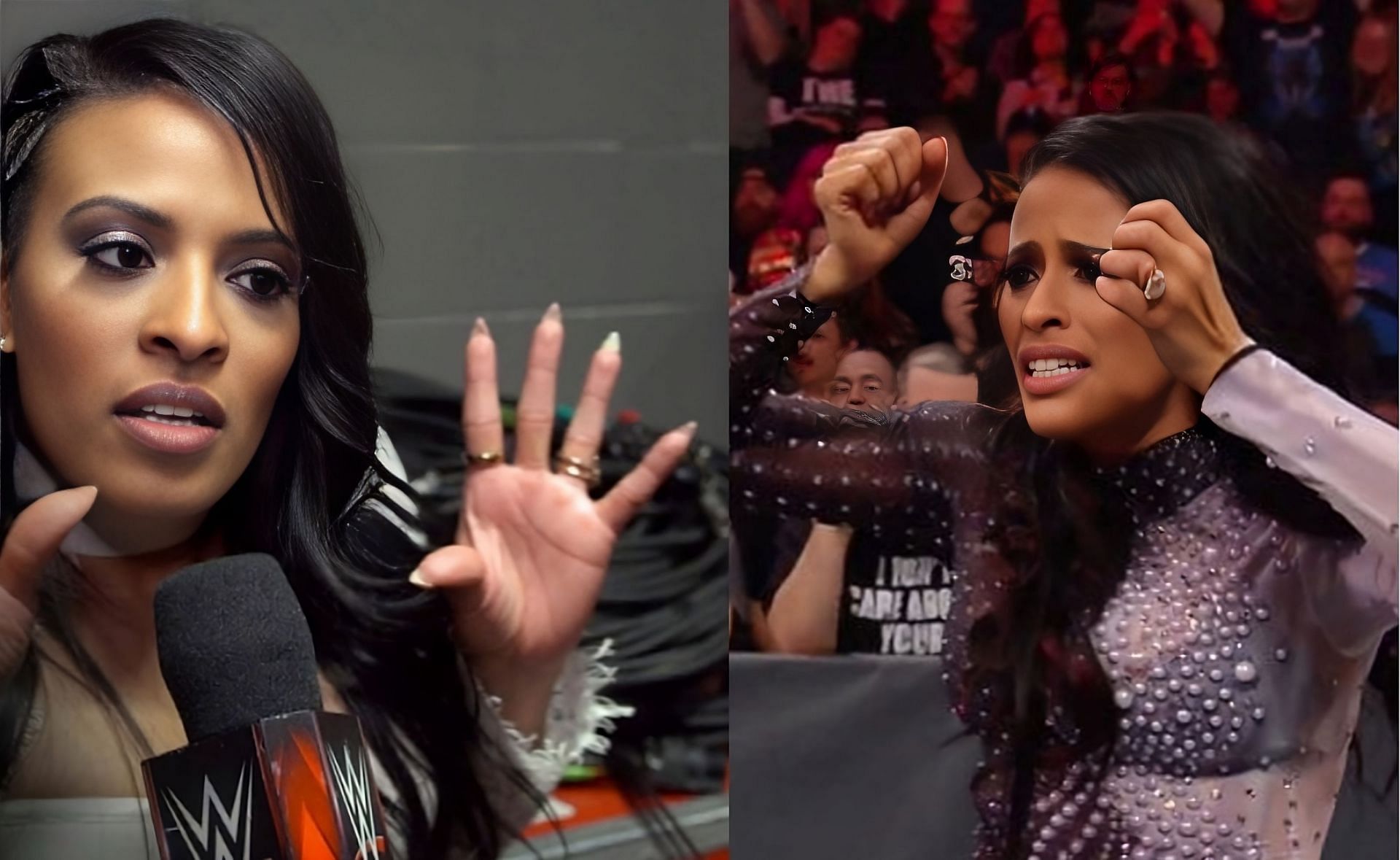 Zelina Vega is a member of LWO