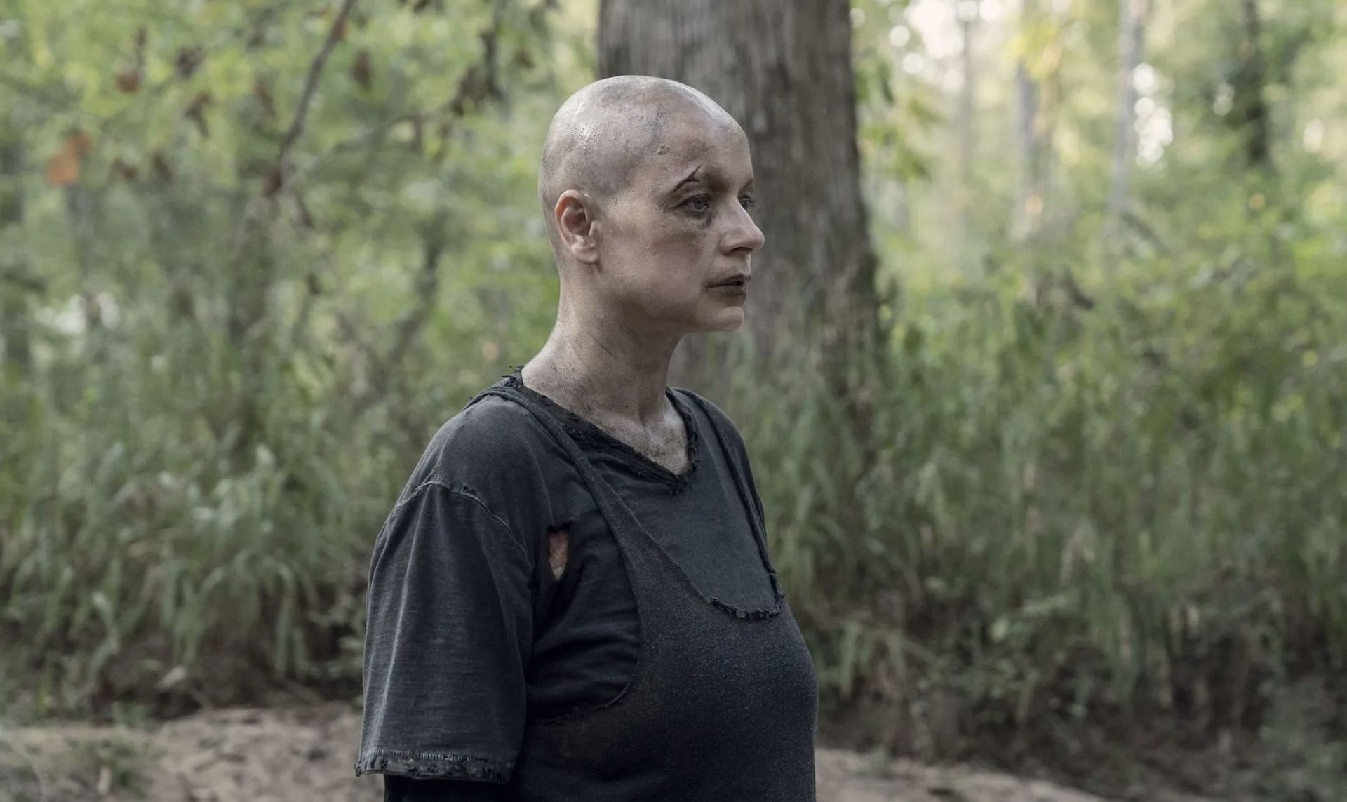 From Dee to the dreaded Alpha: An evolution in TWD (Image via AMC)