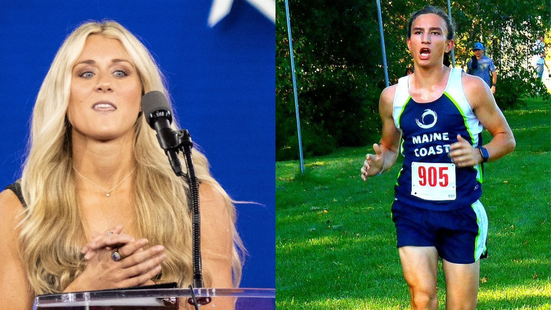 Riley Gaines speaks out after two trans runners fail to appear at