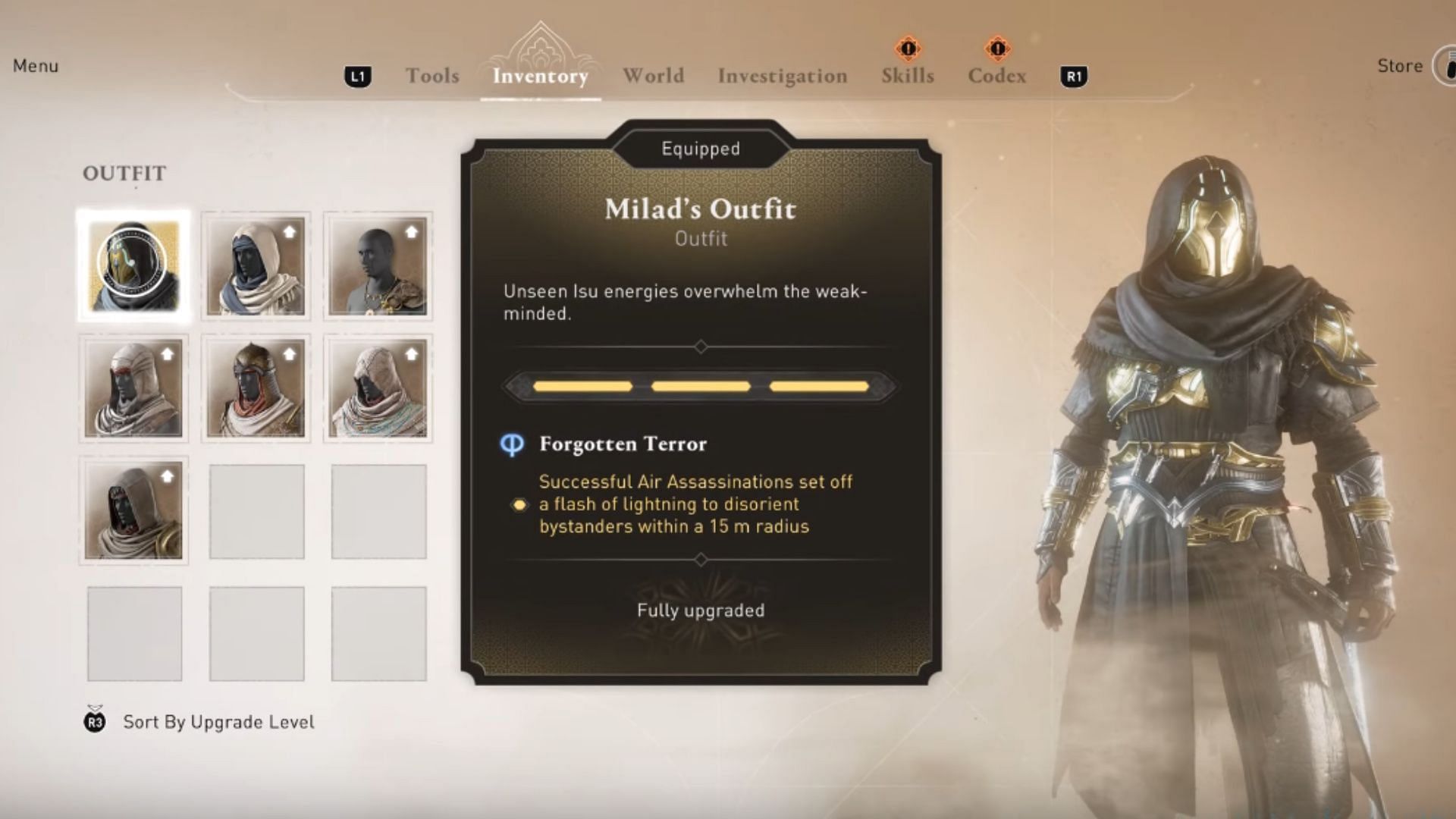 The Milad&rsquo;s Outfit (Image via Ubisoft)