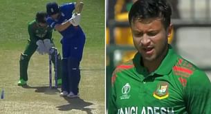 [Watch] Shakib Al Hasan uproots leg stump to dismiss Jonny Bairstow, break 115-run opening partnership in ENG vs BAN 2023 World Cup