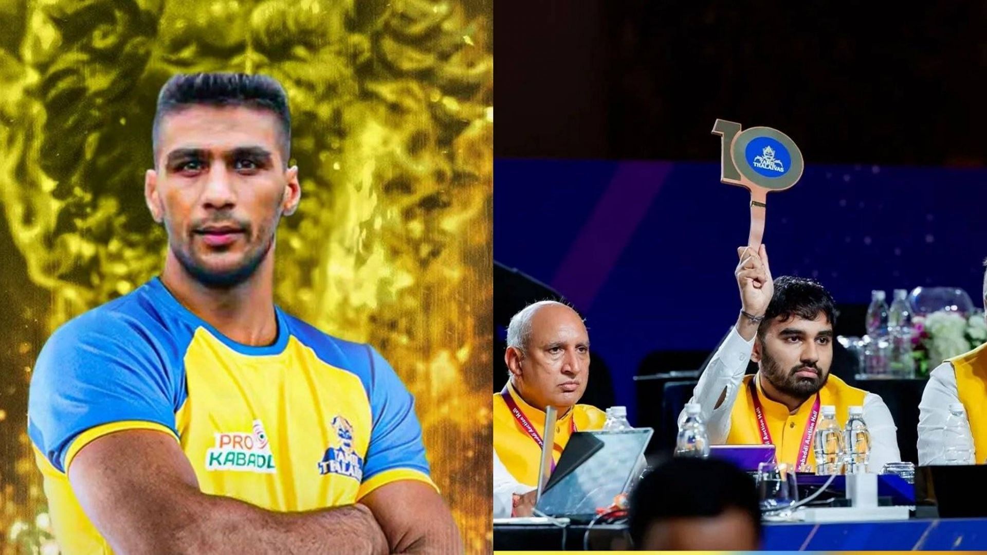 Tamil Thalaivas signed Amirhossein Bastami at PKL Auction 2023 (Image: Instagram)