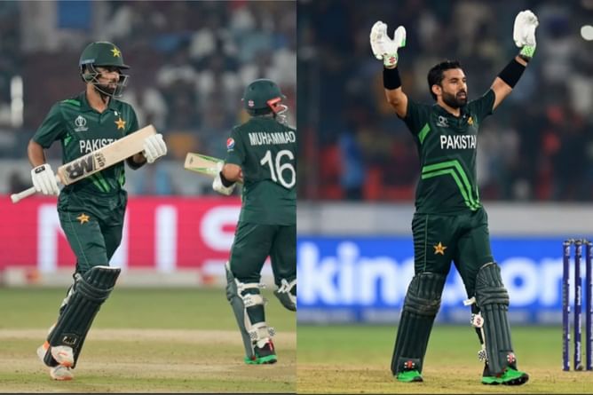 5 records that were broken during Pakistan's historic 6-wicket victory against Sri Lanka in the 2023 ODI World Cup
