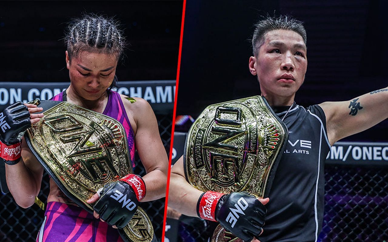 Stamp Fairtex and Xiong Jing Nan. [Image: ONE Championship]