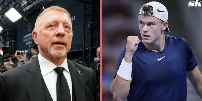 Holger Rune sparks rumors of Boris Becker partnership after practice session with German legend