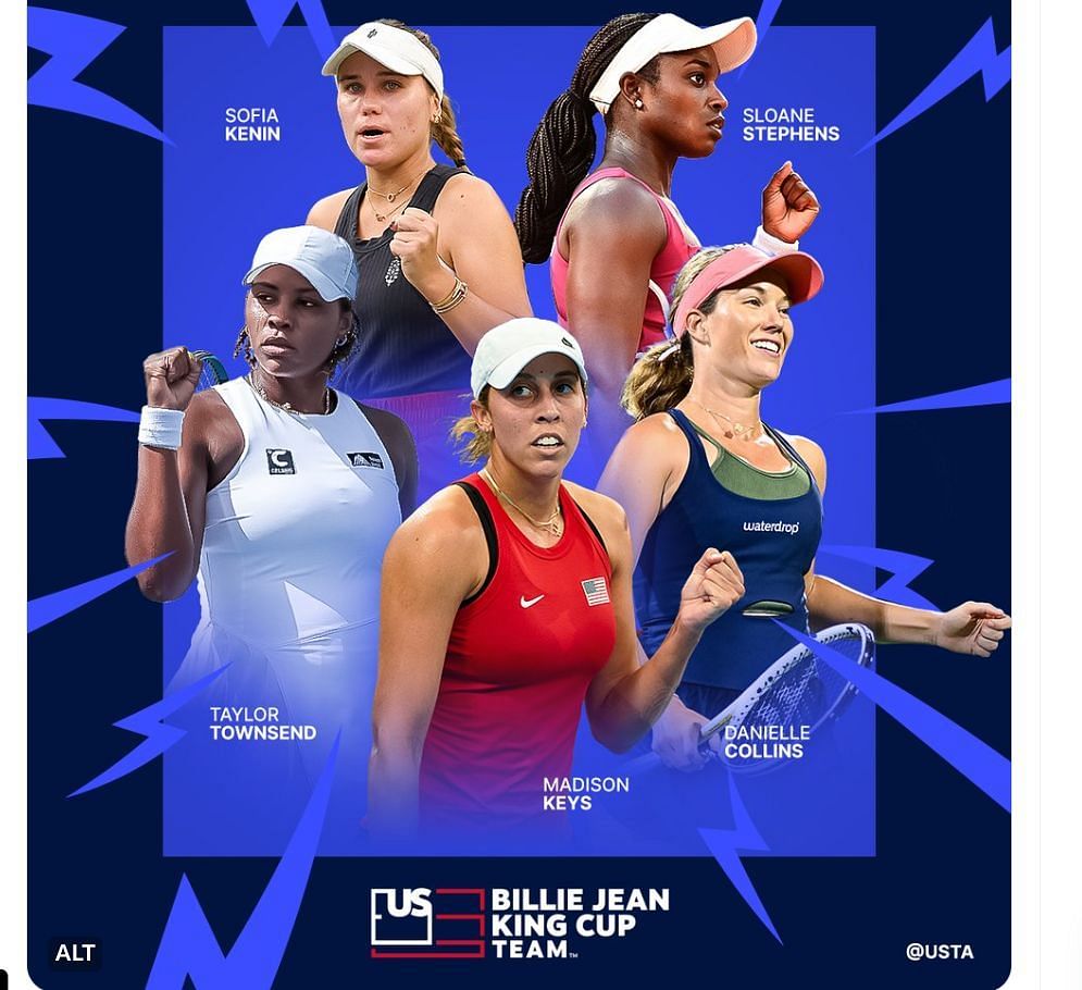 Screengrab from United States Tennis Association&#039;s Twitter handle