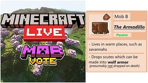 Minecraft player compiles all the information about new mob vote candidates
