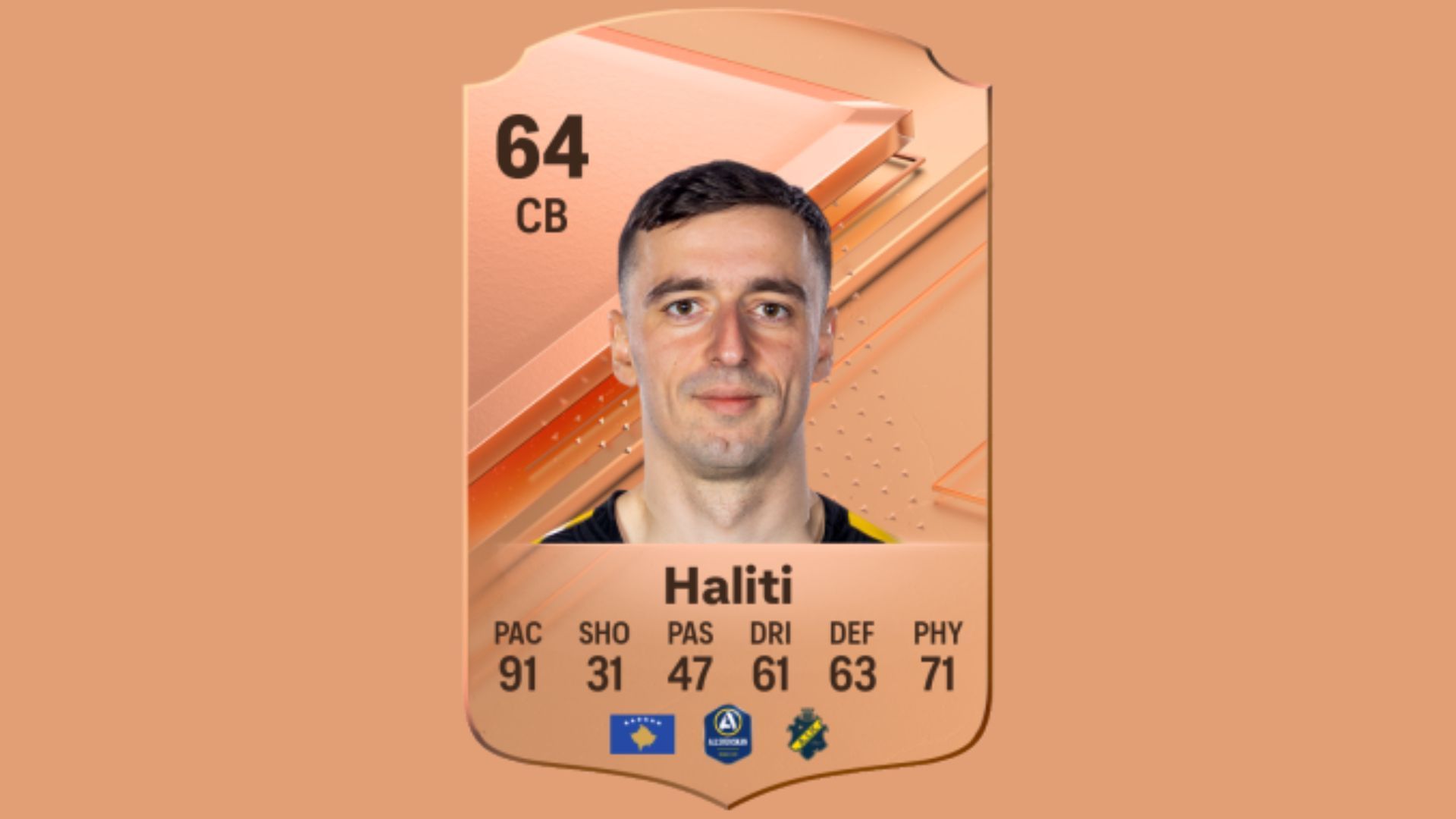 Jetmir Haliti in EA FC 24 (Image via EA Sports)