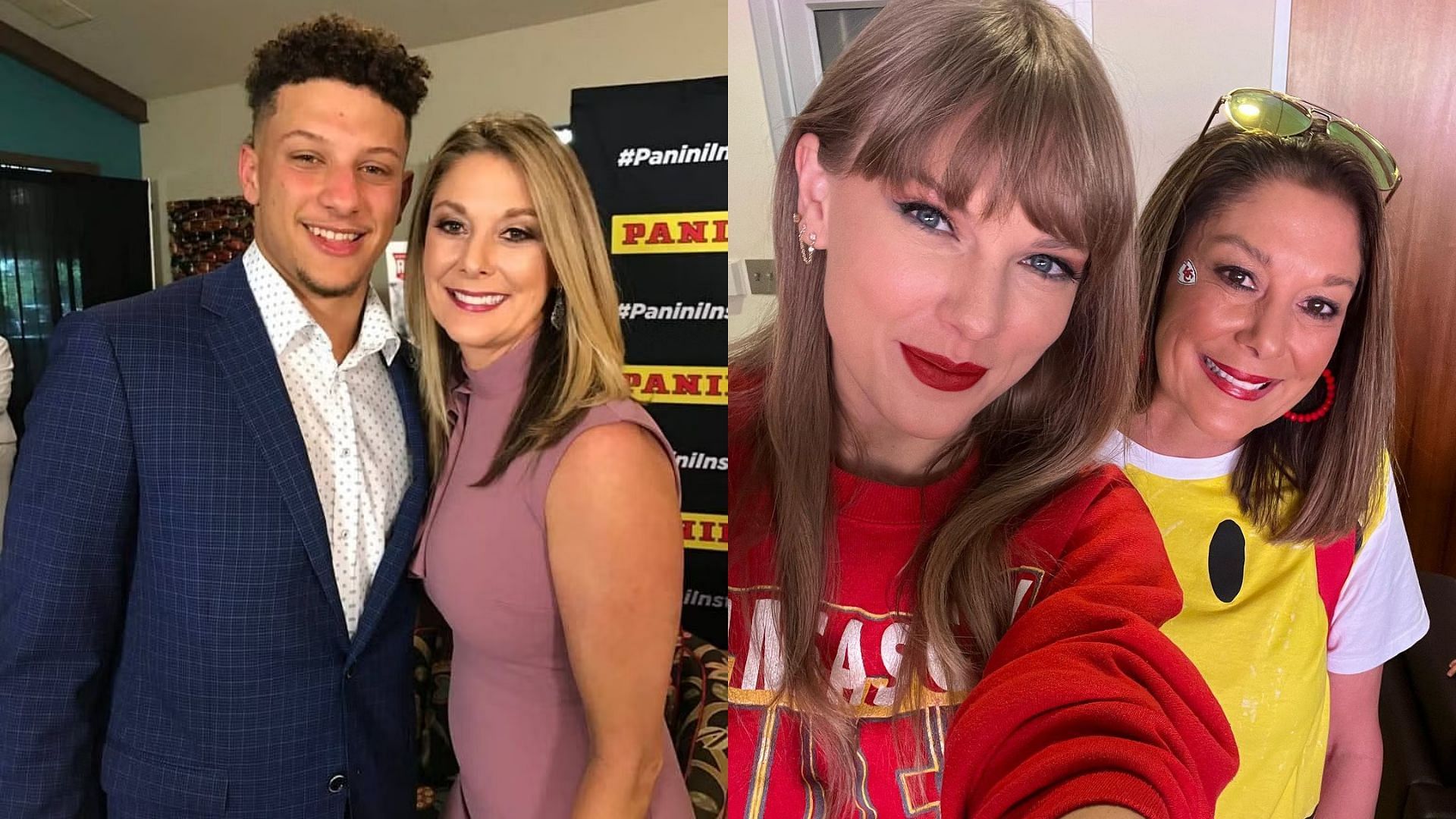 Randi Mahomes surprised her fans after she poses with Taylor Swift.