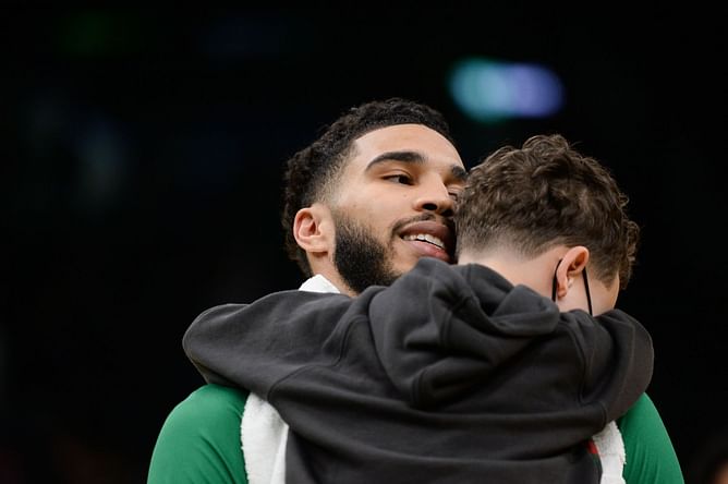 "They grow up so fast" - Jayson Tatum outlines moments he misses most without Deuce Tatum